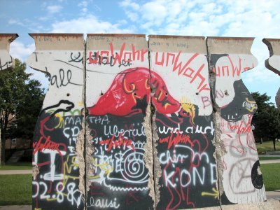 Section of the Berlin Wall