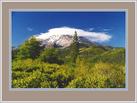 Cloudcap on Mount Shasta, California