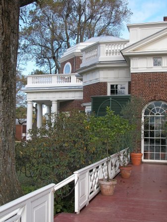 South side view, Monticello