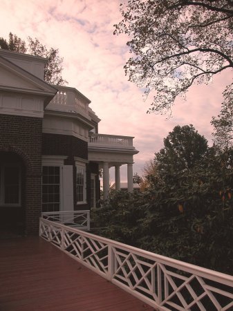 Sunset at Monticello