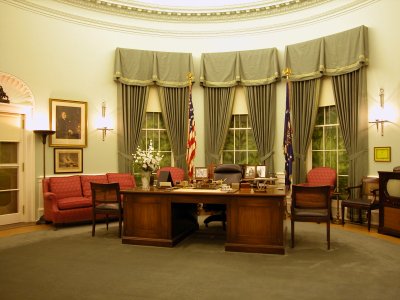 Oval Office during President Truman's term of office