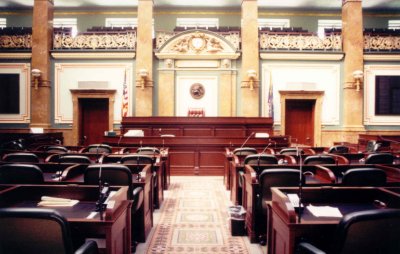 One of the legislative chambers