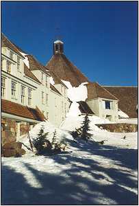 Timberline Lodge on the slopes of Mt. Hood.