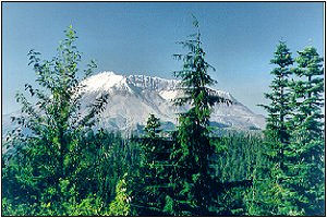 Mount St. Helens from the northwest
