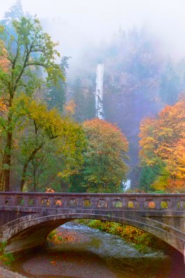 Multnomah Falls in the Autumn, #3