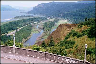 The Gorge from Vista House at Crown Point