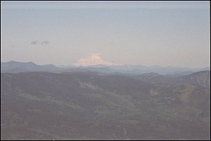 Mount Rainier from Larch Mountain