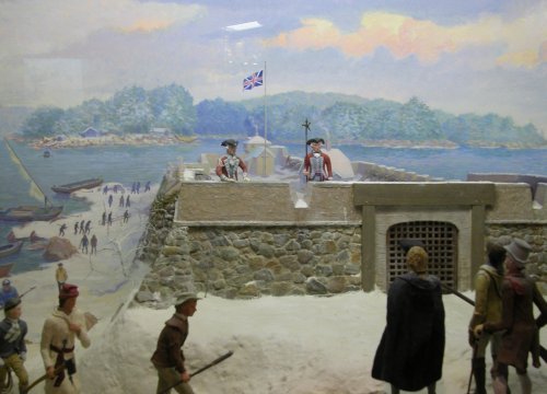Diorama in New Hampshire State House