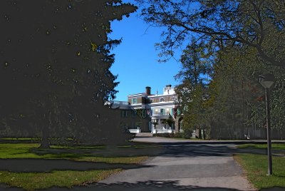 Springwood, the Roosevelt home at Hyde Park, New York