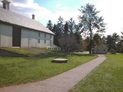 The Eisenhower barn at Gettysburg