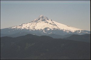 Mount Hood from Larch Mountain