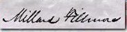 Millard Fillmore's signature